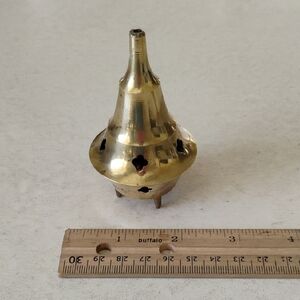 Elegant Gold Incense Holder